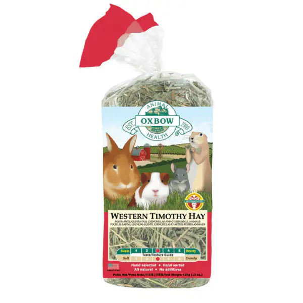 Oxbow Western Timothy 425 gr - Mangime per conigli - 1° ORDINE? scegli tra BZR5 - BZR20 + 200 pt fedeltà