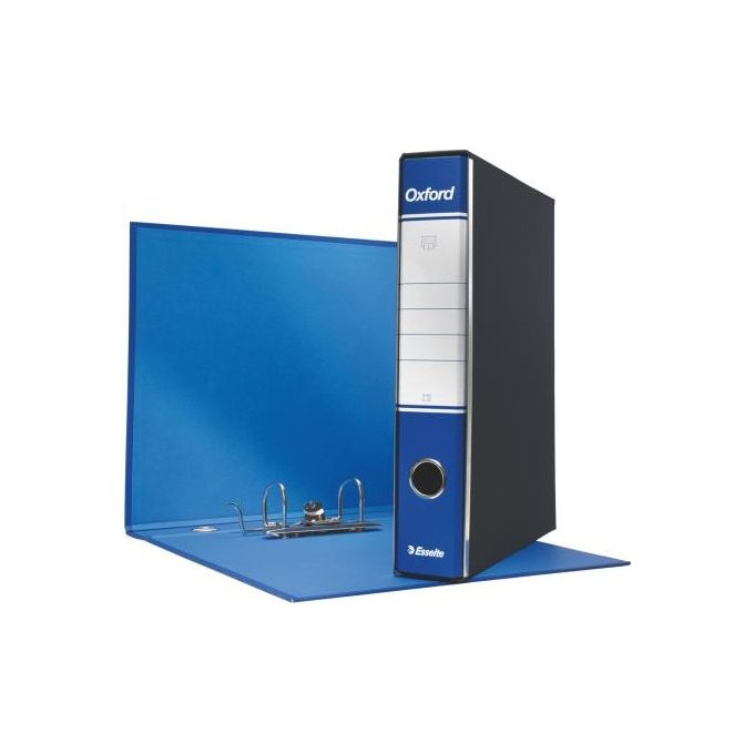 OXFORD 390782050 Lever Arch File in Cartone per Archiviazione Documenti colore Blu