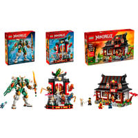 Pacchetto anniversario 15 anni Ninjago, Giochi di costruzione