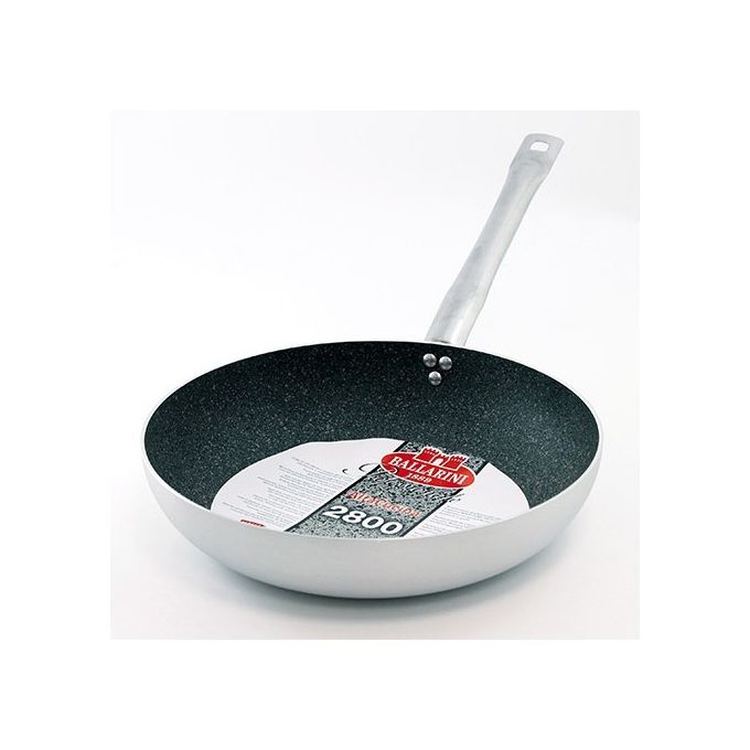 Padella Alluminio antiaderente (32cm) alta PROFESSIONALE SERIE 2800 Alluminato e Nero 2802 32