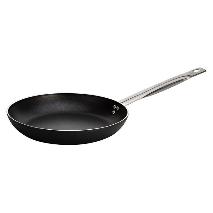 Padella Alluminio antiaderente (36cm) PROFESSIONALE SERIE 6000 Nero 6000 36
