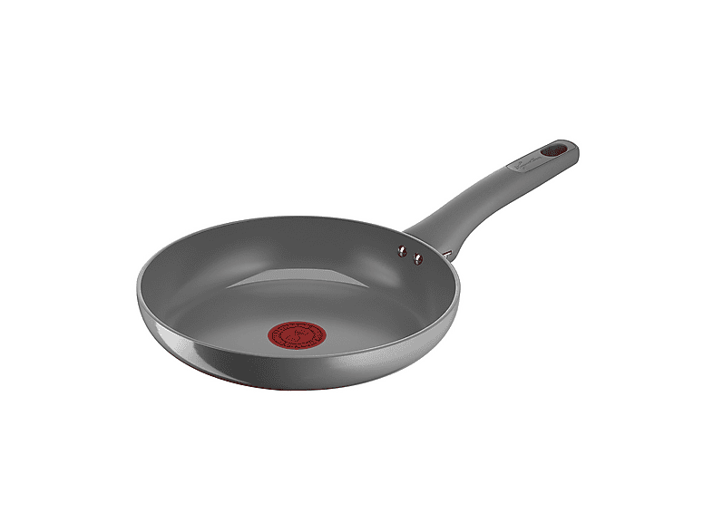 Padella compatibile con Induzione e Gas LAGOSTINA Risorsa Ø 24 cm, Rivestimento in Ceramica antiaderente, Grigio