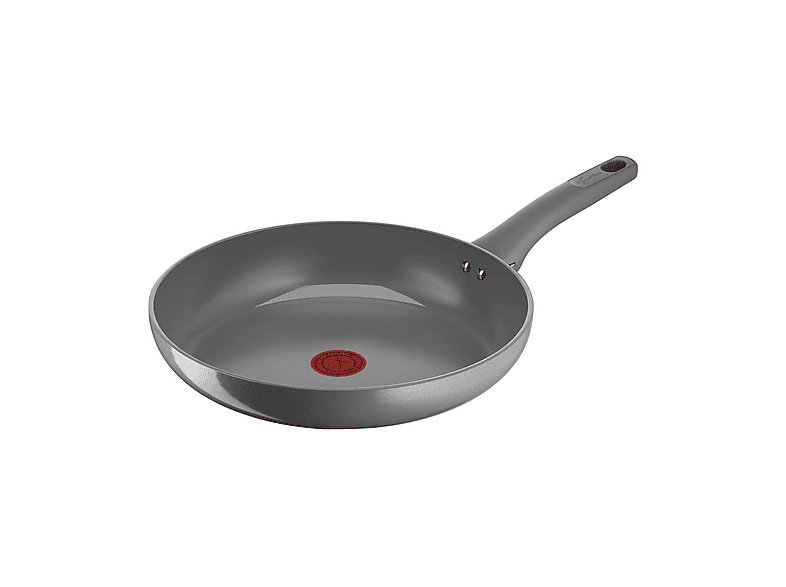 Padella compatibile con Induzione e Gas LAGOSTINA Risorsa Ø 30 cm, Rivestimento in Ceramica antiaderente, Grigio