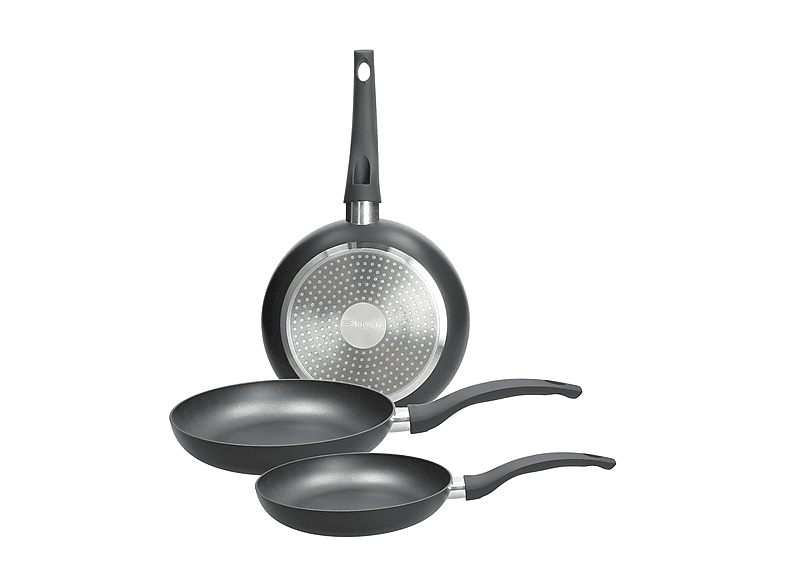 PADELLE TOGNANA Set 3 padelle 20-24-28 cm Charcoal
