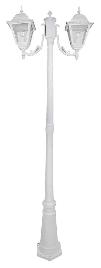 Paletto da Esterno Lampione H200 cm Bauer New York Bianco Paletto da Esterno Lampione H200 cm Bauer New York Bianco