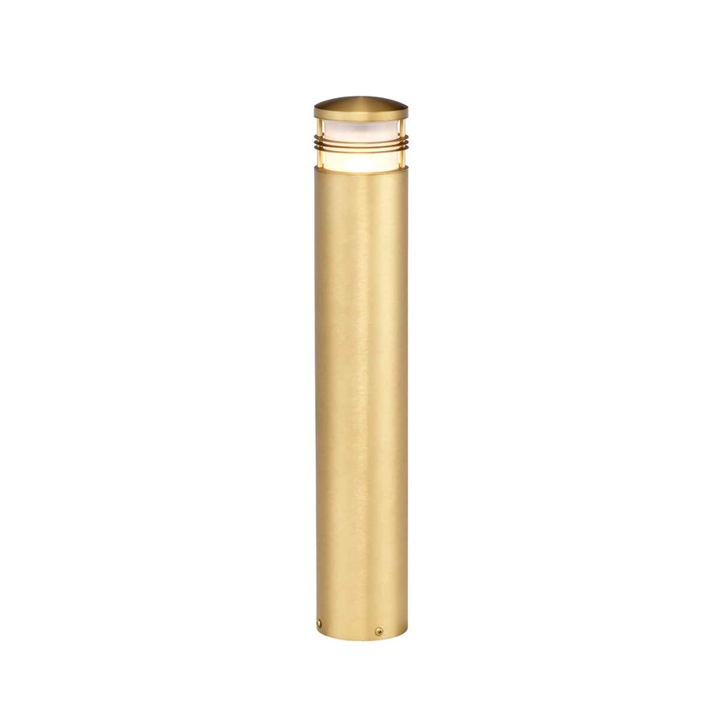 Paletto luce giardino ottone spazzolato E27 40W Elstead Paletto luce giardino ottone spazzolato E27 40W Elstead