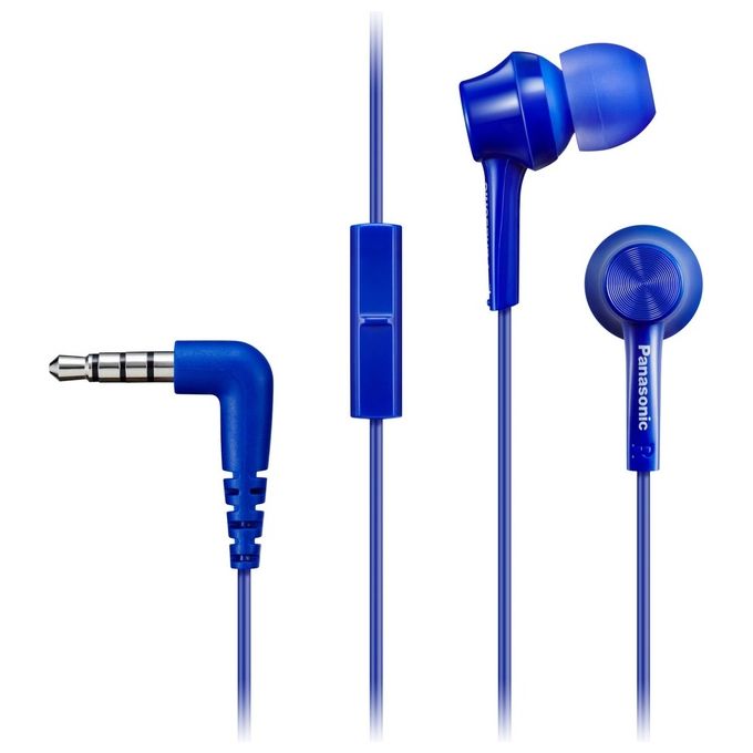 Panasonic - Auricolari In-ear Con Cavo Rp-tcm115e-a-blu