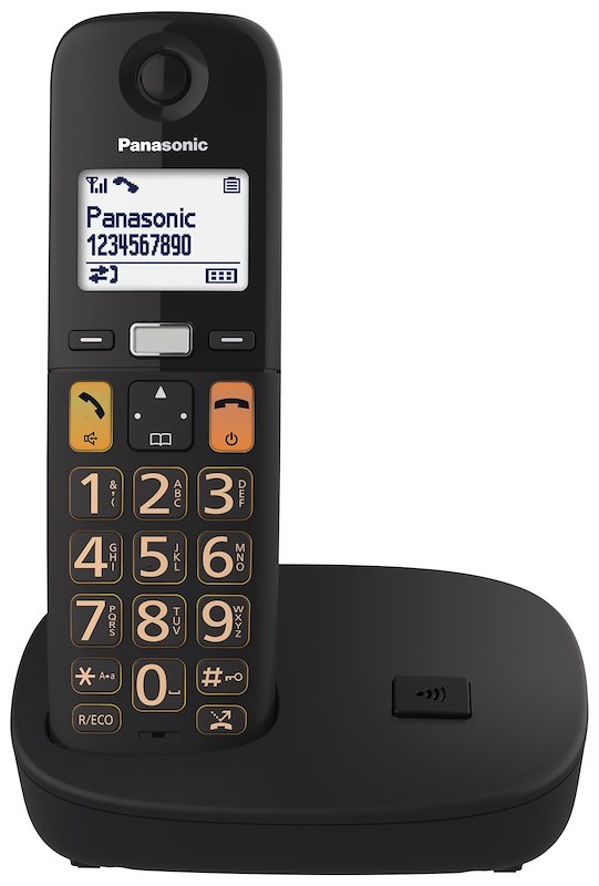 Panasonic - Cordless Kx-tgu110exb-nero