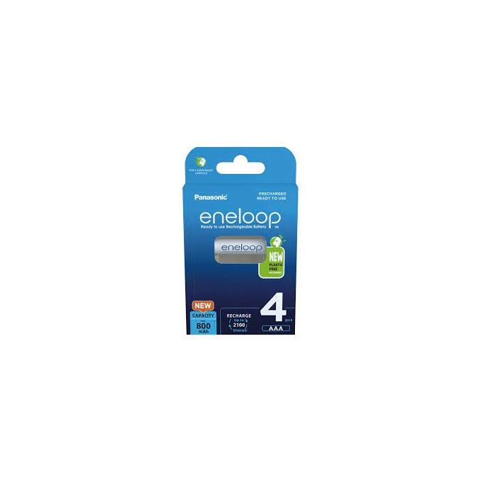 Panasonic Eneloop Micro AAA 800mAh 4 Pezzi