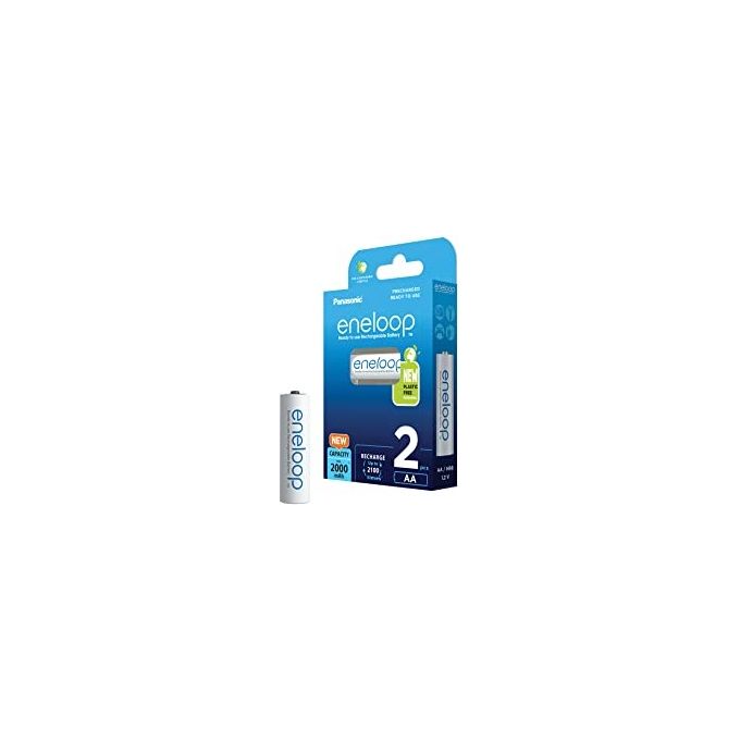 Panasonic Eneloop Mignon AA 2000mAh Ni-MH 2 Pezzi