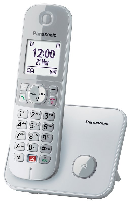 Panasonic - Kx-tg6851jts-silver