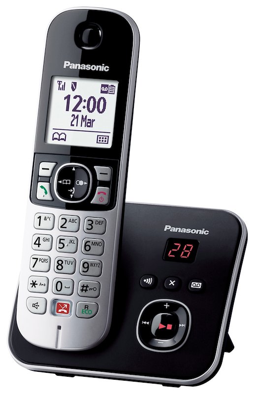 Panasonic - Kx-tg6861jtb-nero