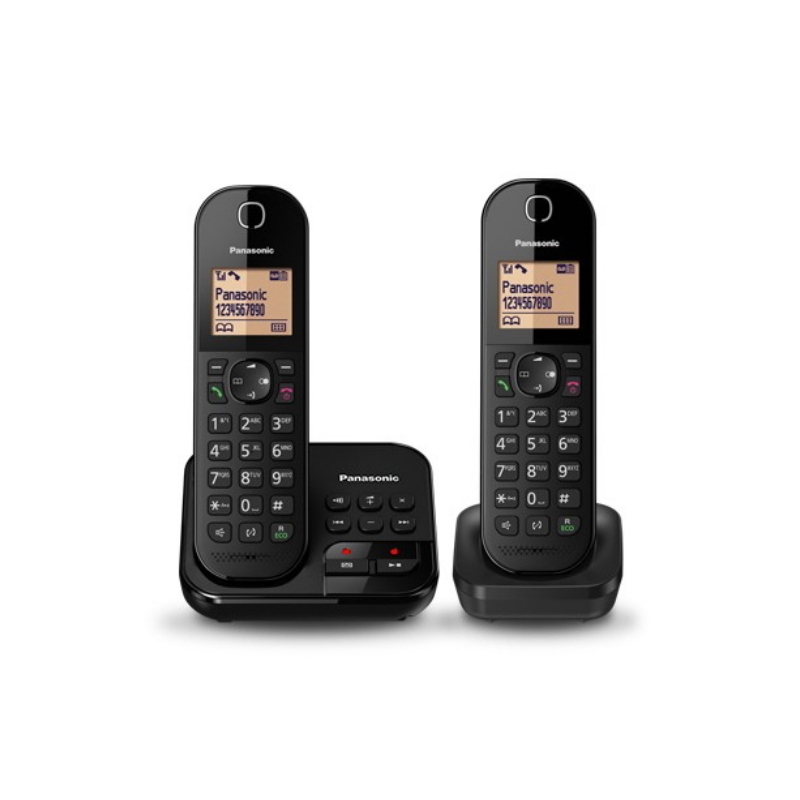 Panasonic kx-tgc422 telefono dect identificatore di chiamata nero Panasonic kx-tgc422 telefono dect identificatore di chiamata nero