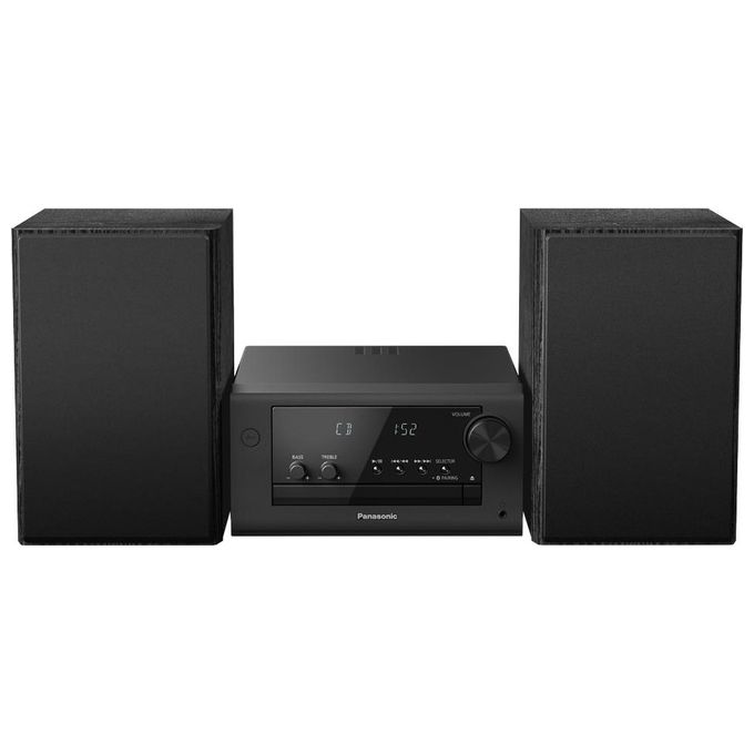 Panasonic SC-PM702EG-K Neat Impianto Stereo Compatto Micro Hi-Fi con CD Radio DAB-FM USB e Bluetooth Nero