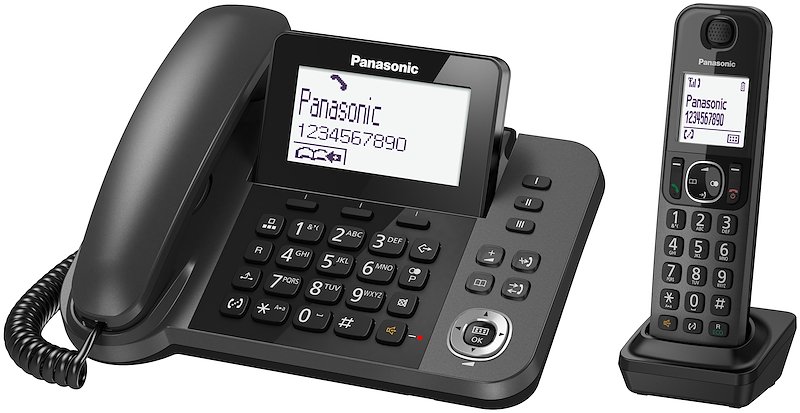 Panasonic Telefono Centralino Panasonic KX-TGF310EXM Nero