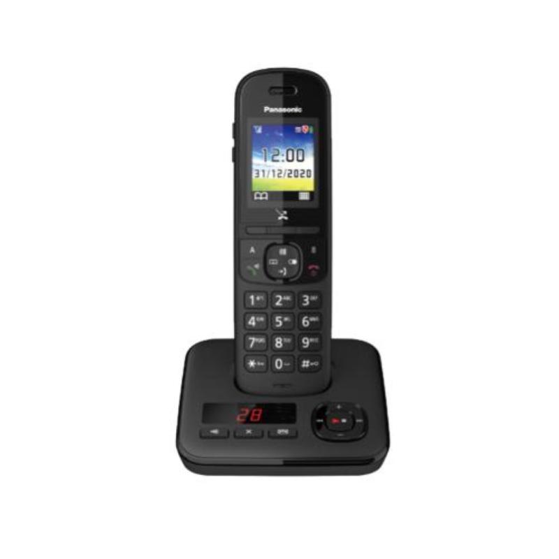 Panasonic tgh720 telefono cordless con segreteria telefonica blocco chiamate automatico base di ricarica inclusa Panasonic tgh720 telefono cordless con segreteria telefonica blocco chiamate automatico base di ricarica inclusa