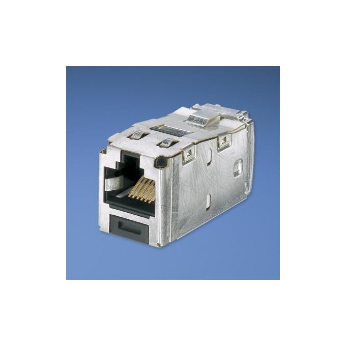 Panduit Mini-Com TX6 10Gig Shielded Jack Module TG Style Grigio Panduit Mini-Com TX6 10Gig Shielded Jack Module TG Style Grigio