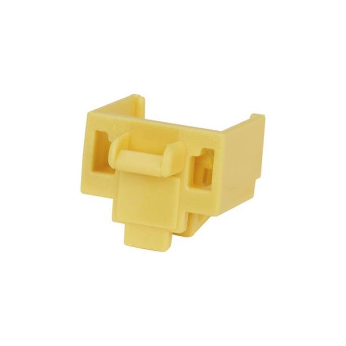 Panduit PSL-DCJB-YL-C CF100 Tappo Antimanomissione per Prese RJ45 in Policarbonato e Poliammide colore Giallo