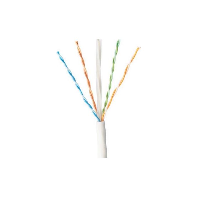 Panduit PUY6004WH-HE Cavo di Rete Cat6 U-UTP 305 m Materiale CCA Colore Bianco