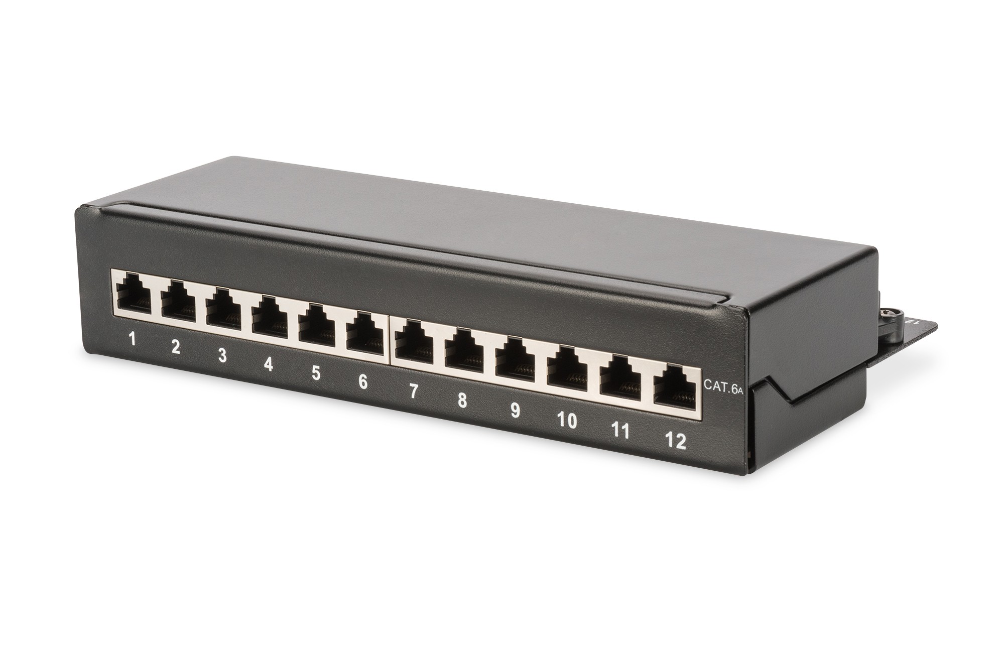 Pannello 12 Porte Schermate Da Desktop Per Reti Categoria 6 Pannello 12 Porte Schermate Da Desktop Per Reti Categoria 6