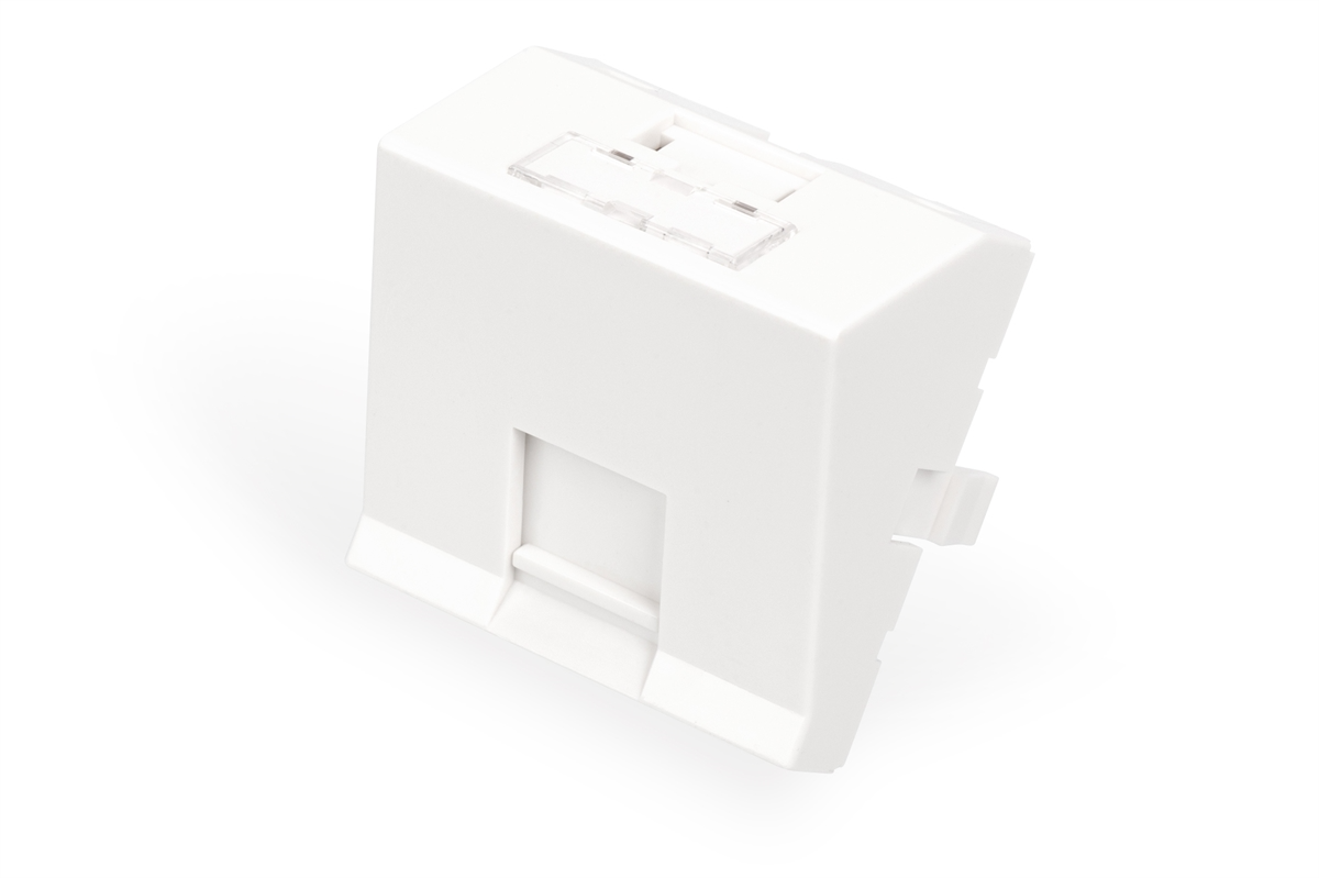 Pannello Frontale 1 Porta 45 X 45 Mm Angolato Per Telaio Dn-93802-5-Sh