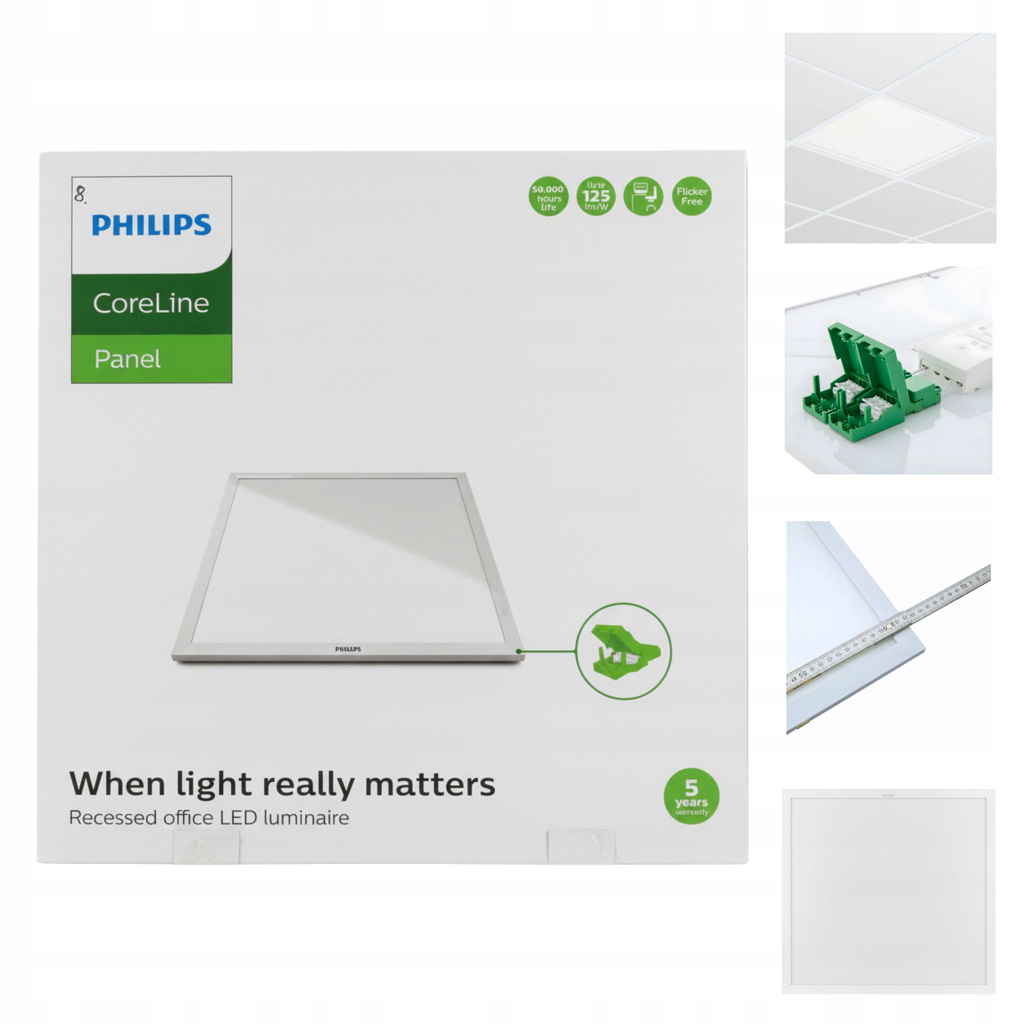 Pannello Led Philips Coreline 62 X 62 Cm Rc133v G4 Led34s/830 Psd W62l62oc Pannello Led Philips Coreline 62 X 62 Cm Rc133v G4 Led34s/830 Psd W62l62oc