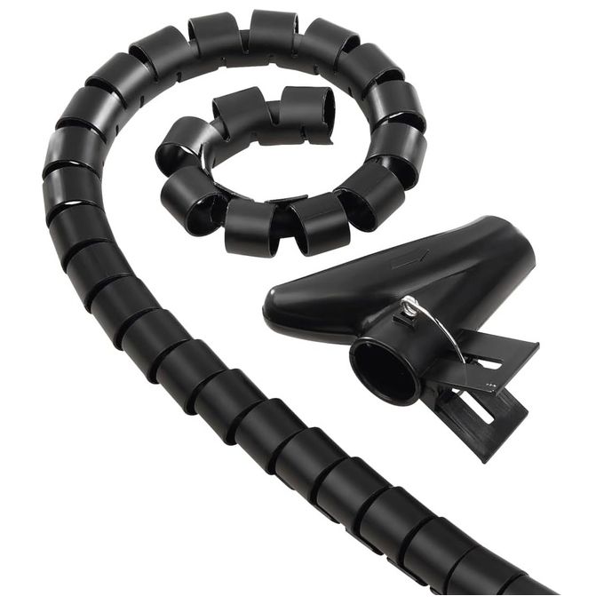 Passacavi Tubo flessibile a spirale Black 00220997