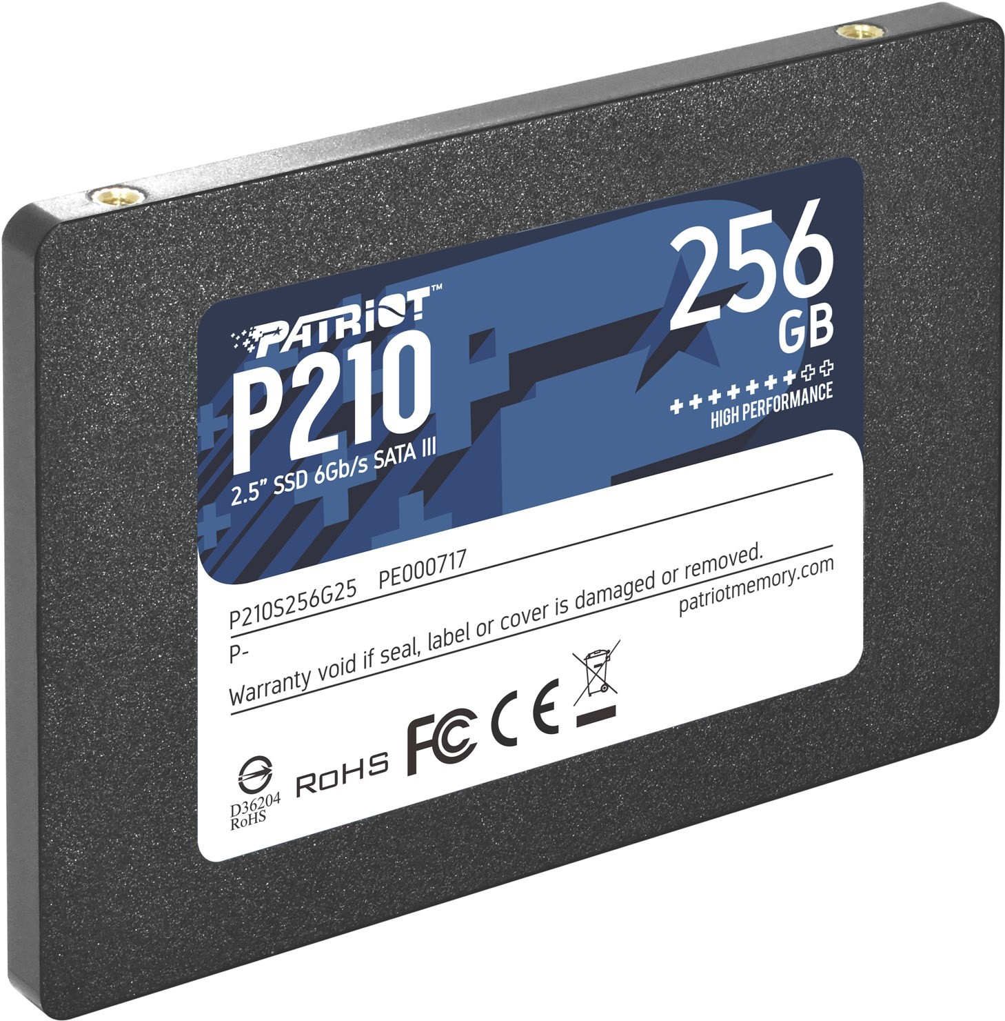 Patriot Memory P210 256 GB 2.5 Serial ATA III