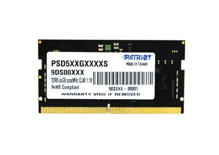 Patriot Ram Sodimm 32Gb Ddr5 4800Mhz
