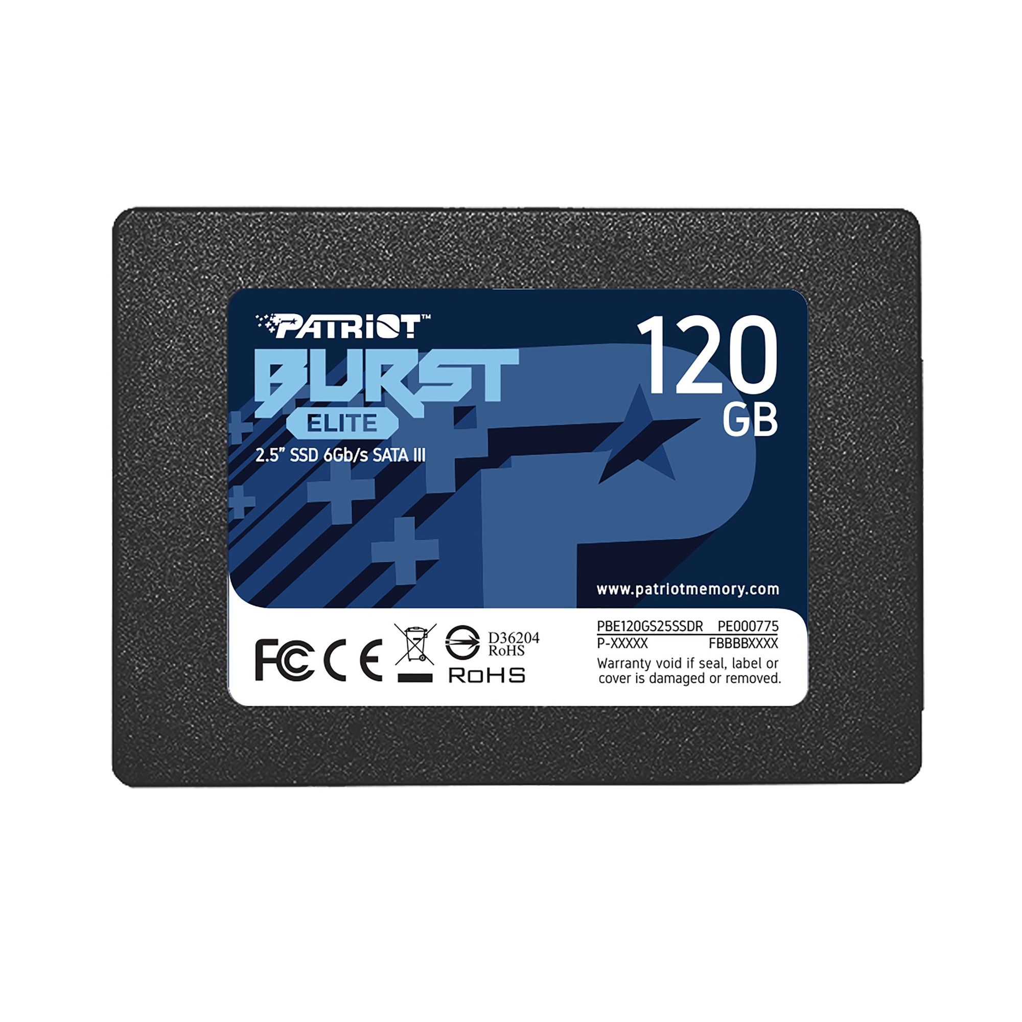 Patriot Ssd Burst Elite 120Gb Sata3 6Gb/S 25 450/320 Mb/S