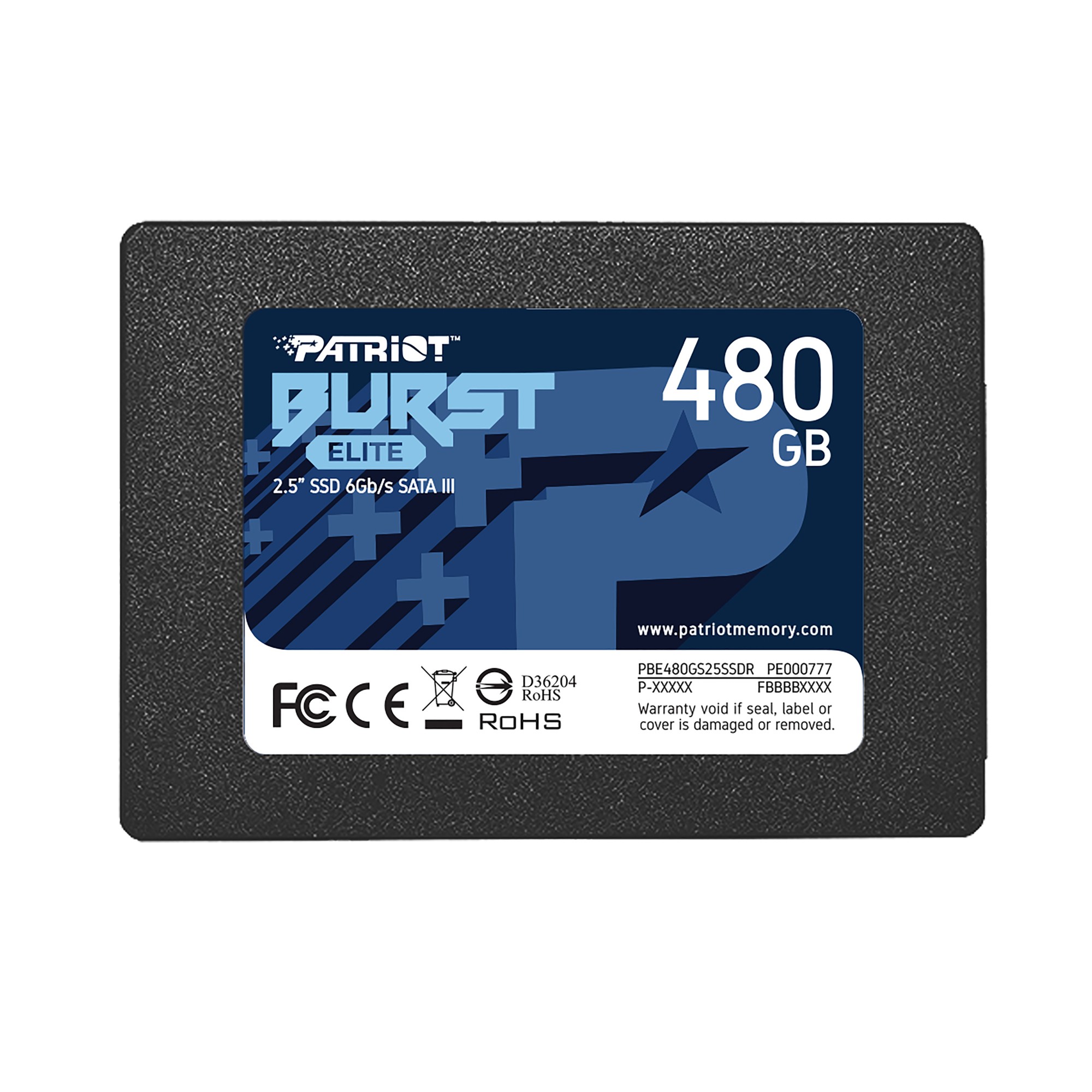 Patriot Ssd Burst Elite 480Gb Sata3 25 450/320 Mb/S