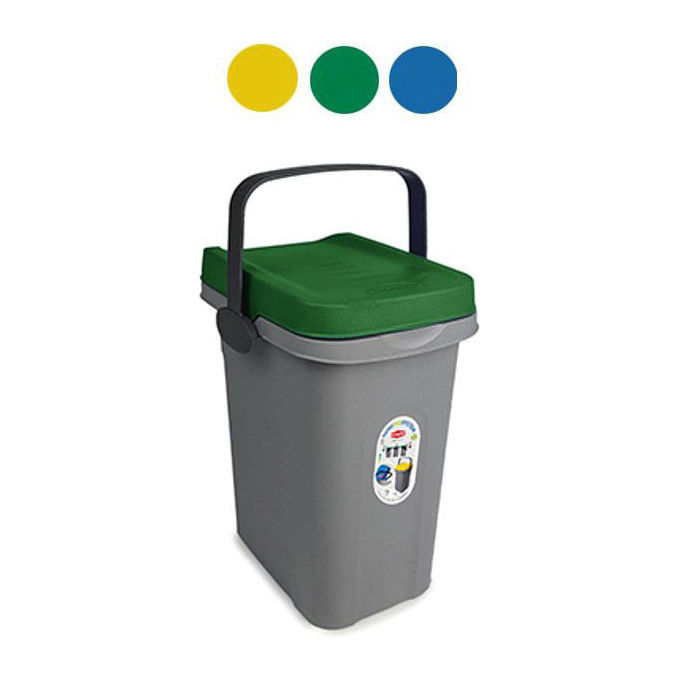 Pattumiera (7Lt) HOME BIN SYSTEM Blu 70792