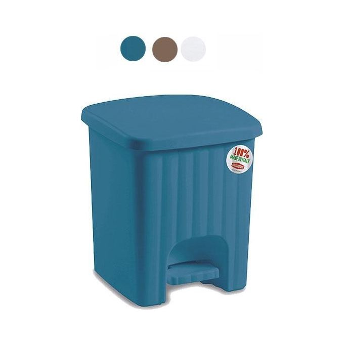 Pattumiera bagno (4,5Lt) coperchio a pedale PEDALINA Tortora 38523