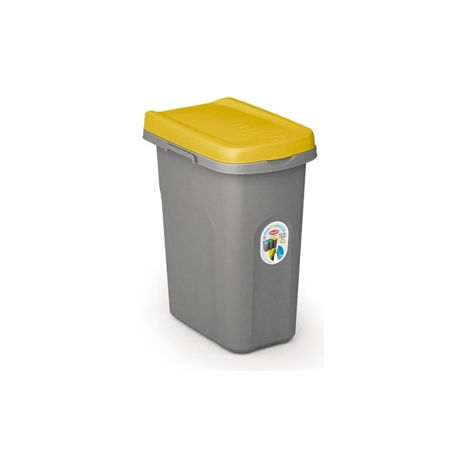 Pattumiera differenziata (15Lt) HOME BIN SYSTEM Giallo 70700