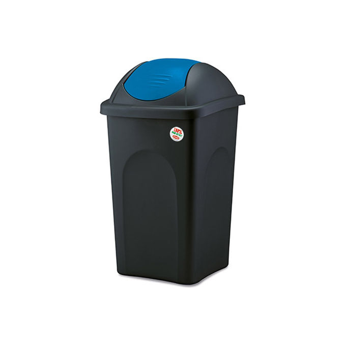 Pattumiera differenziata (30Lt) MULTIPAT Nero e Blu 70212