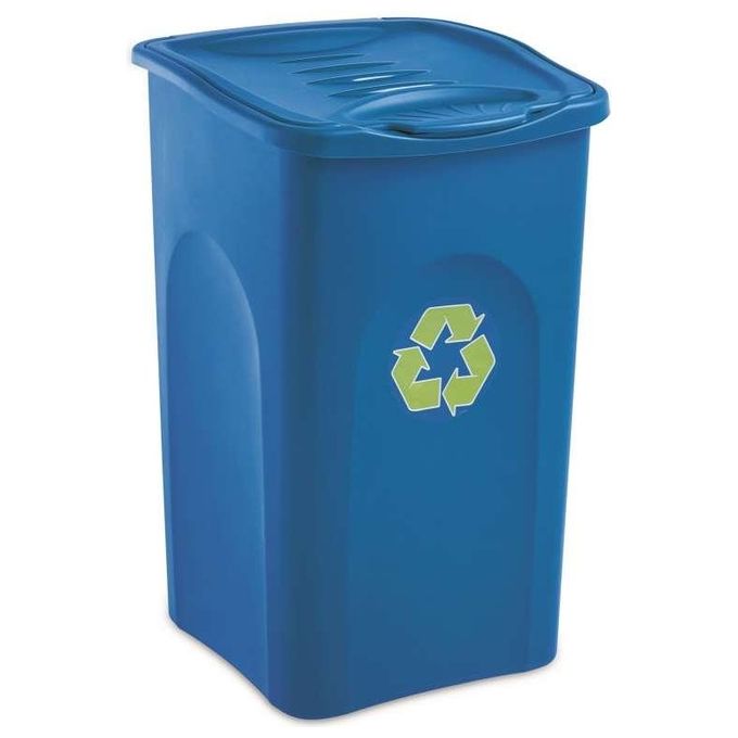 Pattumiera differenziata (50Lt) B LINE Blu 70603
