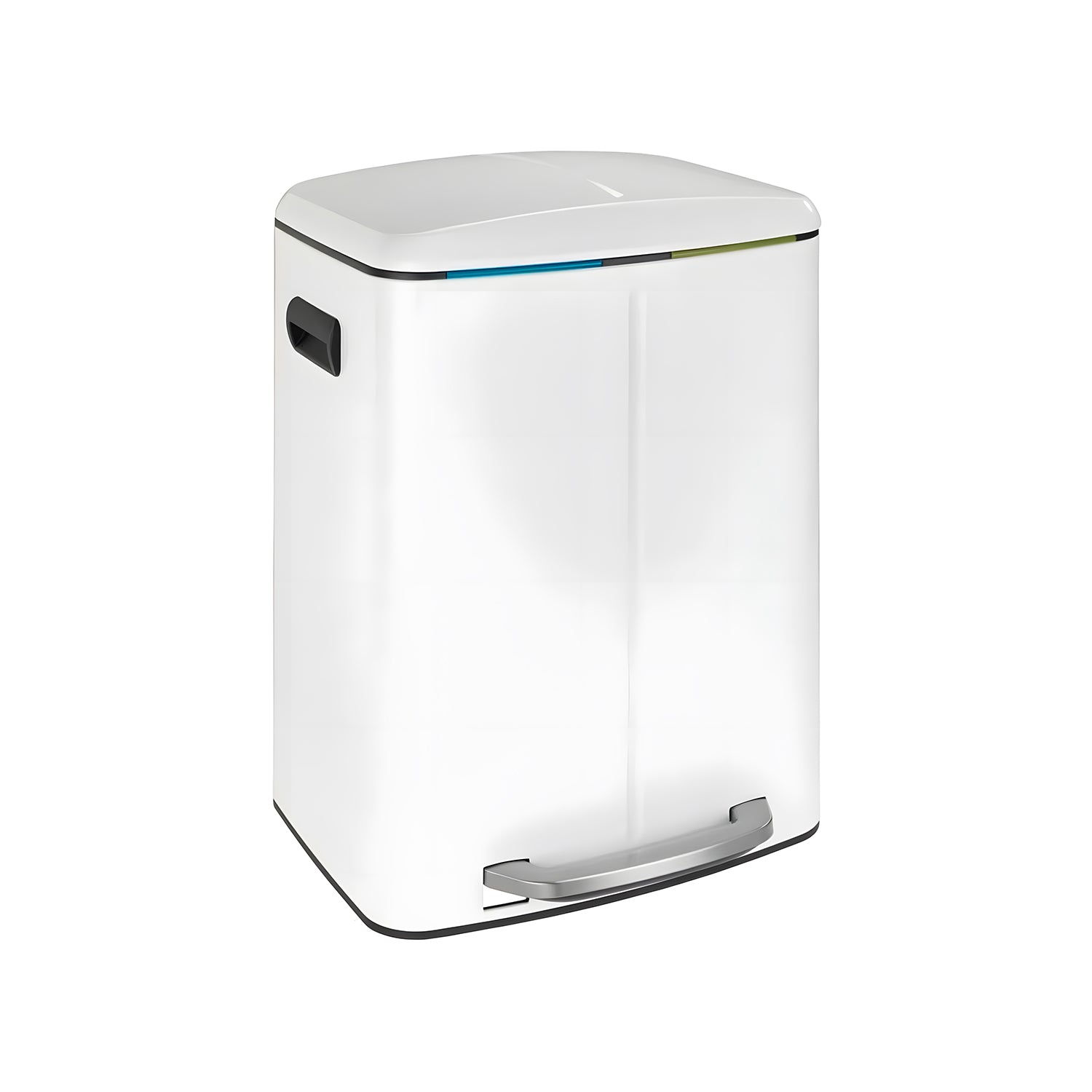 Pattumiera Easy Close Primo Bianca 2x20l