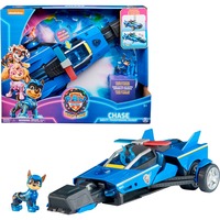 Paw Patrol, Mighty Cruiser di Chase, con Luci e Suoni, dal Super Film, Giochi Paw Patrol per Bambini e Bambine, 3+ anni, veicolo da gioco