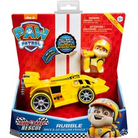 Paw Patrol Veicoli Ready Race Rescue, Veicolo Di Rubble con Suoni da Gara, dai 3 Anni, veicolo da gioco