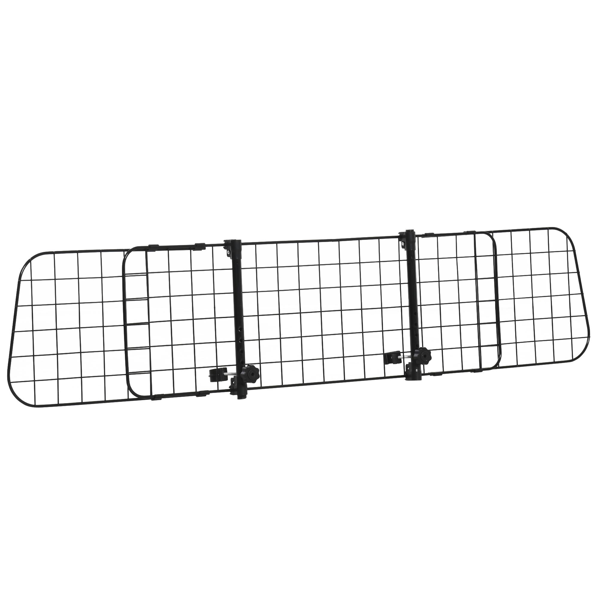 Pawhut Griglia di sicurezza per auto per cani universale allungabile 91-152X30 cm