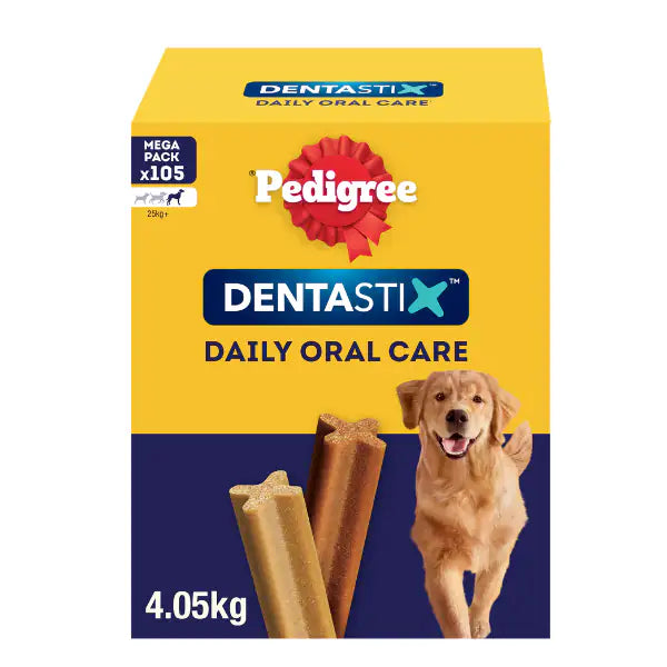 Pedigree Dentastix Large snack per l'igiene orale Large 105 Stick - 1° ORDINE? scegli tra BZR5 - BZR20 + 200 pt fedeltà