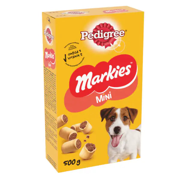 Pedigree Markies Mini biscotti ripieni per cani 500 gr - 1° ORDINE? scegli tra BZR5 - BZR20 + 200 pt fedeltà