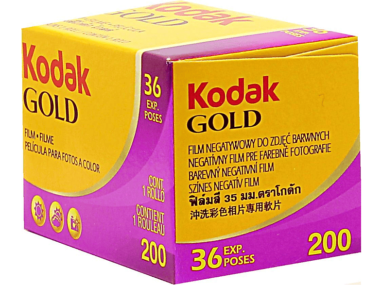 PELLICOLA FOTOGRAFICA KODAK GOLD 200 - GB135-36 PELLICOLA FOTOGRAFICA KODAK GOLD 200 - GB135-36