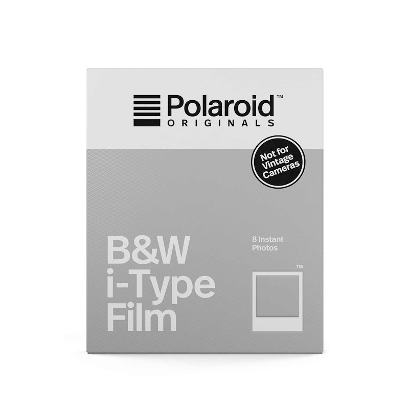 PELLICOLA ISTANTANEA POLAROID B&W FILM FOR I-TYPE