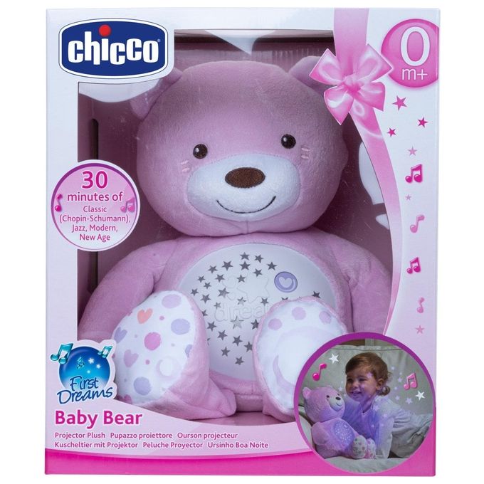 Peluche Baby Bear (36,5cm) FIRST DREAMS Rosa 8015 100