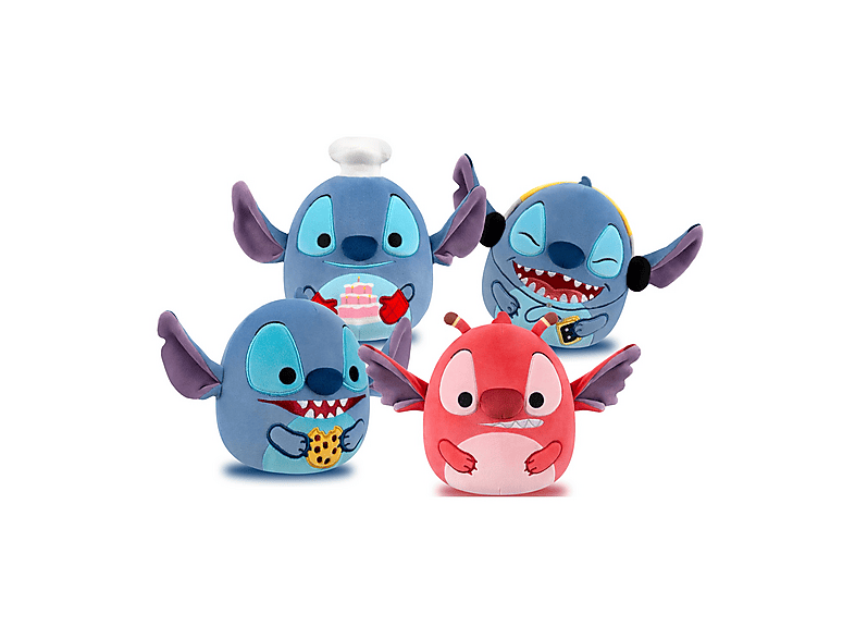 Peluche Squishmallows 25cm – Disney Stitch in tutte le sue versioni