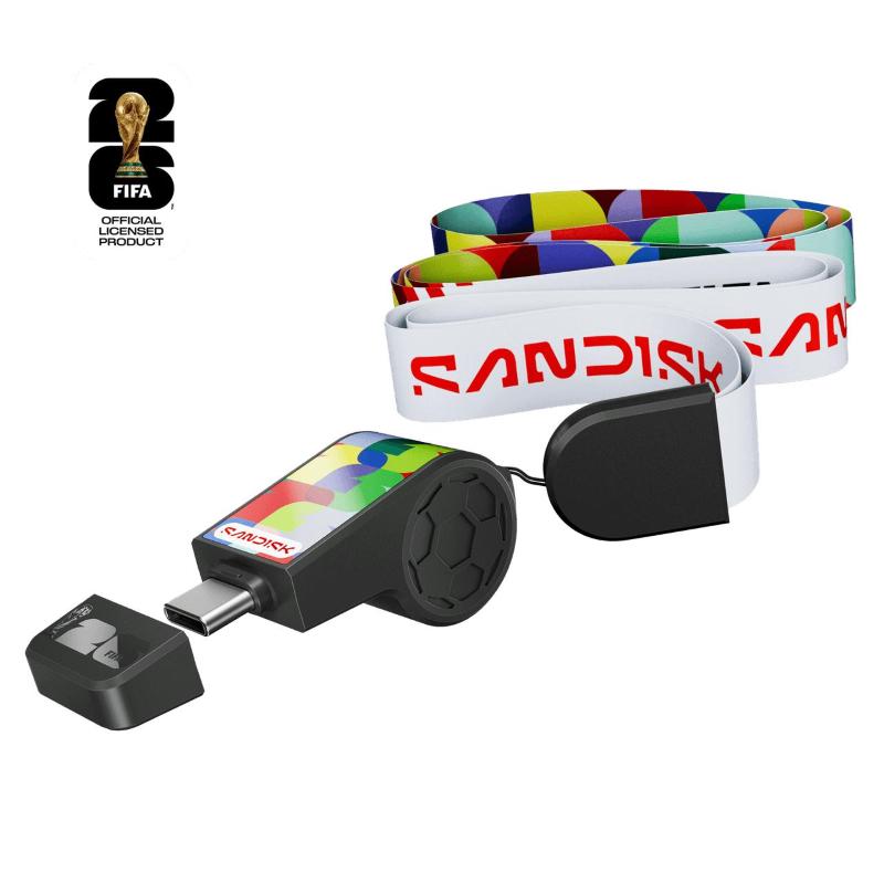PEN DRIVE SANDISK Fifa 2026 TypeC 128GB