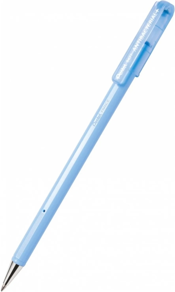 Penna a sfera antibatterica Pentel SuperB - Punta fine 07 mm - Certificata ISO 22196 - Ideale per i settori medico alimentare educativo cosmetico ecc. - Rosso Penna a sfera antibatterica Pentel SuperB - Punta fine 07 mm - Certificata ISO 22196 - Ideale per i settori medico alimentare educativo cosmetico ecc. - Rosso