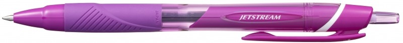 Penna a sfera retrattile Uni-ball JetStream Sport SXN-150C-07 - Punta a sfera da 07 mm - Inchiostro pigmentato resistente all'acqua e alla luce - Asciugatura istantanea - Colore viola