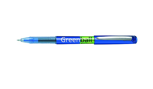 Penna Pilot Greenball a Inchiostro Liquido - Ricaricabile - Realizzata con Plastica Riciclata - Punta Media 0.7mm - Linea 0.35mm - Colore Blu Penna Pilot Greenball a Inchiostro Liquido - Ricaricabile - Realizzata con Plastica Riciclata - Punta Media 0.7mm - Linea 0.35mm - Colore Blu